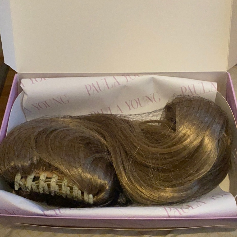 Long Straight Pony Tail Clip On Hair Piece